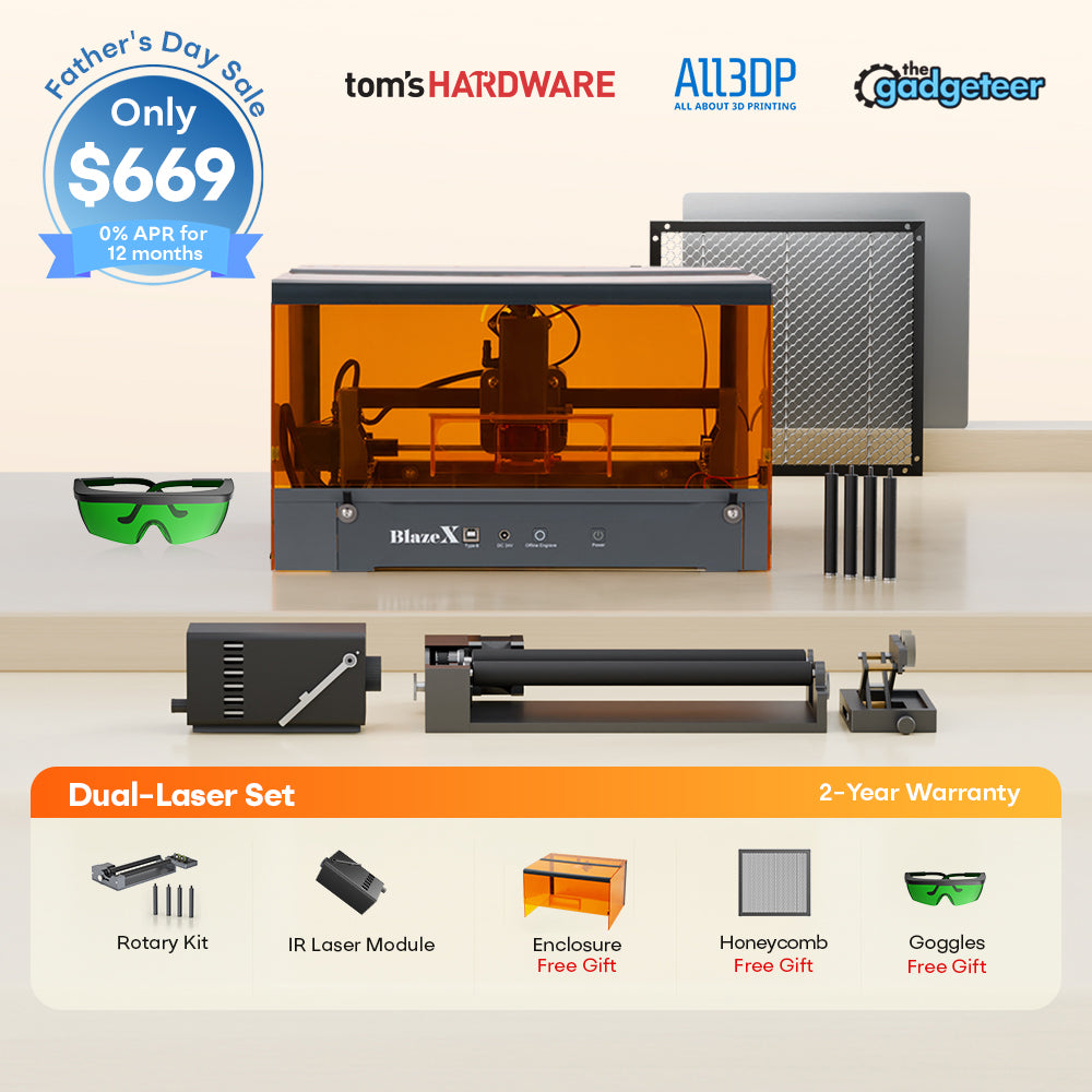 BlazeX M3 Pro Lasergravierer & -schneider