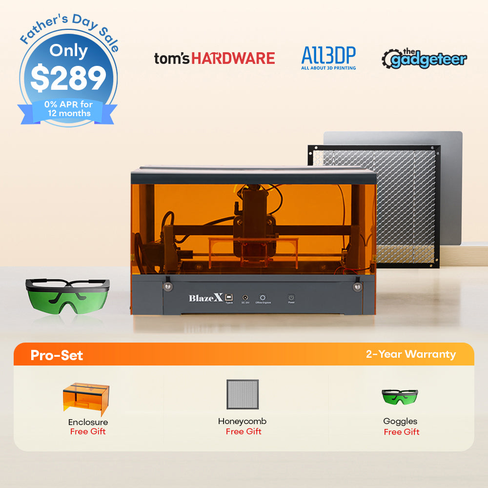 BlazeX M3 Pro Lasergravierer & -schneider