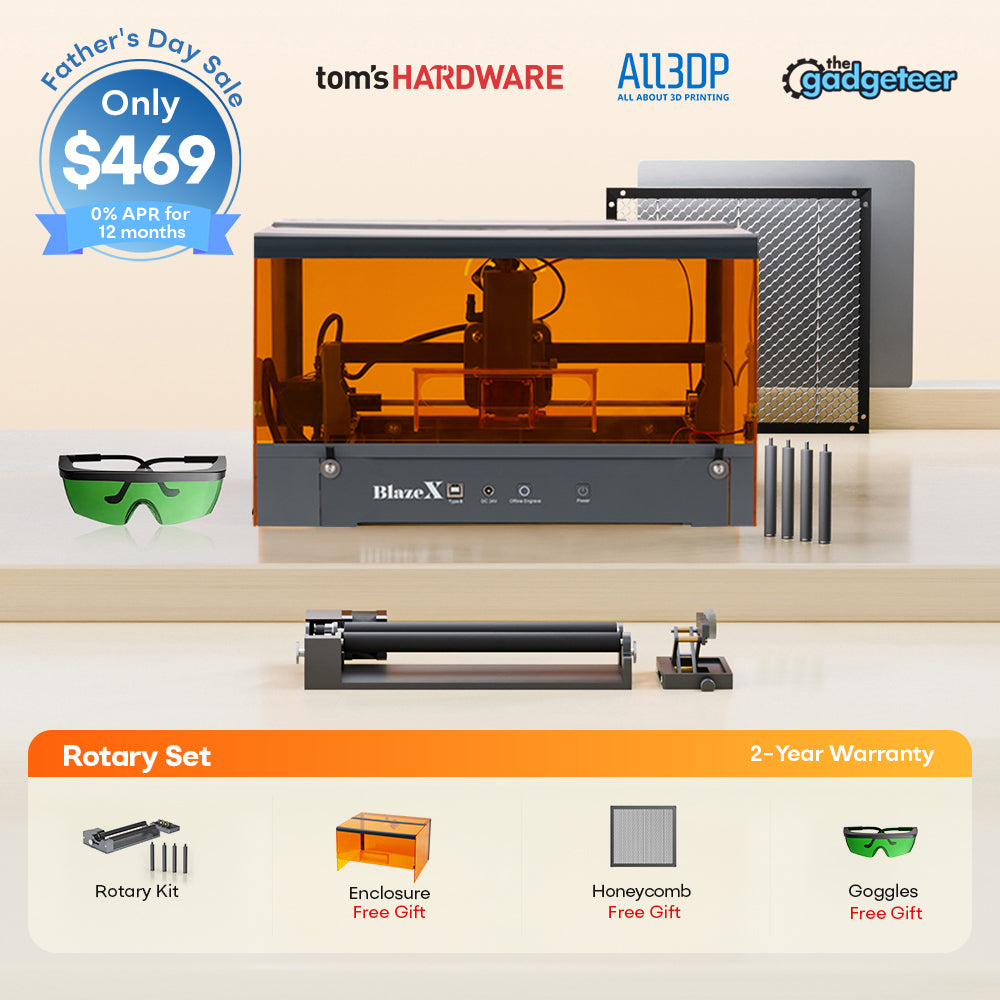BlazeX M3 Pro Lasergravierer & -schneider