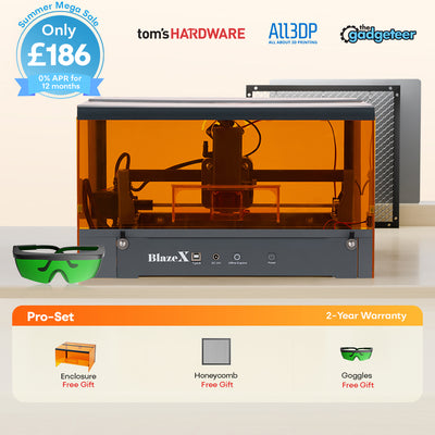 BlazeX M3 Pro Laser Engraver & Laser Cutter