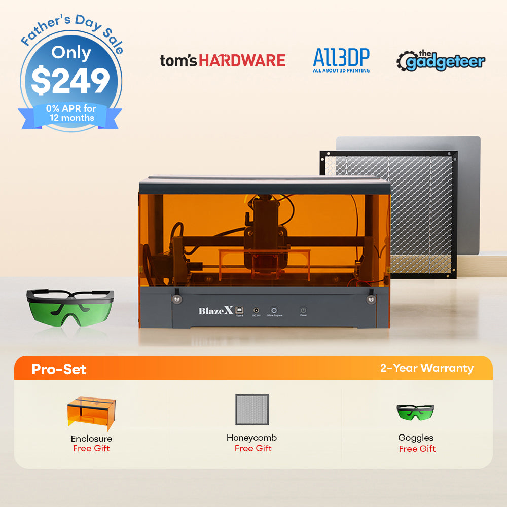 BlazeX M3 Pro Lasergravierer & -schneider
