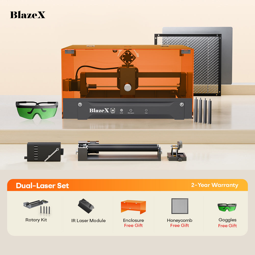 BlazeX M3 Pro Laser Engraver and Cutter