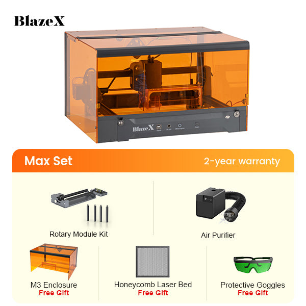 BlazeX M3 Pro Laser Engraver & Cutter