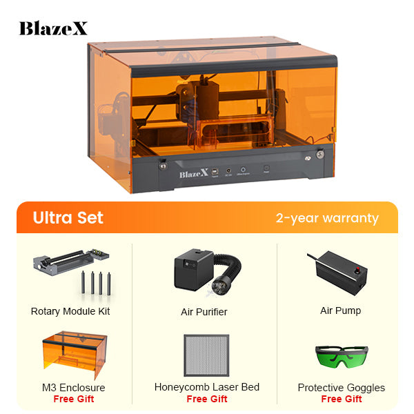 BlazeX M3 Pro Laser Engraver & Cutter