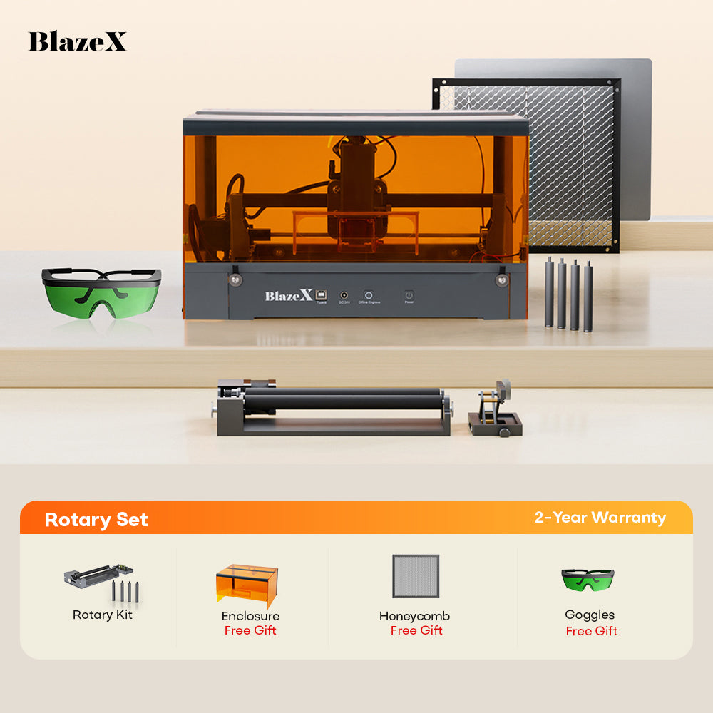 BlazeX M3 Pro Laser Engraver & Cutter